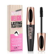 Makeup QIC Film Power Plumping Mascara Waterproof Thick Long Curling Silicone Brush Head 4D Mascara 