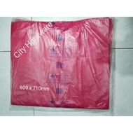 STAR 24 x 28"(40 pcs±) High Quality Singlet Plastic Bag T-Shirt Bag/ Beg Plastik Tangkai Bag Besar