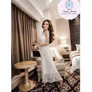 Woman Dress Evening Dress Lace Dress Dinner Dress Maxi Dress Elegant Sexy