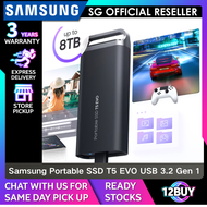 Samsung Portable SSD T5 EVO USB 3.2 Gen 1 - 2TB / 4TB / 8TB