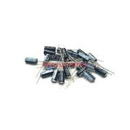 10 Pieces C10UF C10MF C 10UF 16VDC 25VDC CAPACITOR 10UF Wire Legs 16V 25V Size 5*11MM.