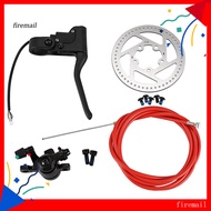 [FM] 1 Set Scooter Brake Kit Safe Driving Repair Replacement Scooter Handbrake Handle Brake Cable Disc Brake Pad Set for Xiaomi M365/PRO/PRO2 Electric Scooter