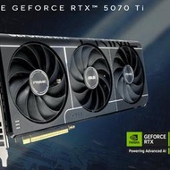 五八華碩PRIME-RTX5070TI-O16G 大師系列 TUF 顯卡 全新國行隨貨附帶收據