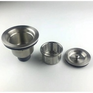Stainless steel sink strainer.afur bcp.afur