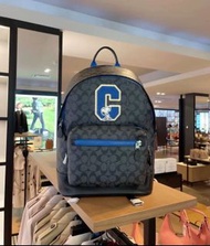 閒置Coach蔻馳史努比West雙肩包 男女通用大容量Outlet款揹包