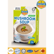 Master Pasto Mushroom Instant Soup Heat Pack 100% Vegan Vegetarian Food Halal Ready to eat Meal prep