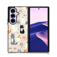 Case Casing Samsung Z Fold 7 6 5 4 3 Z Flip 7 6 5 4 3 5G Phone Cats Cats Cats