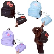 sanrio Foldable Backpack-There Are 3 Designs In Total-Size 39 31 13 cm (15 Inches)-Folding 23 16 6
