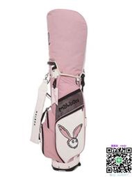 高爾夫球袋正品 MALBON漁夫高爾夫球包 女士支架包帆布 時尚輕便 GOLF球桿袋高爾夫球包