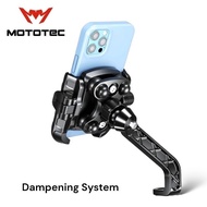 MOTOTEC MT-QD01 PLUS Dampening System ที่จับโทรศัพท์มือถือ สำหรับติดมอเตอร์ไซด์ แบบปลดล็อคเร็วพร้อมร
