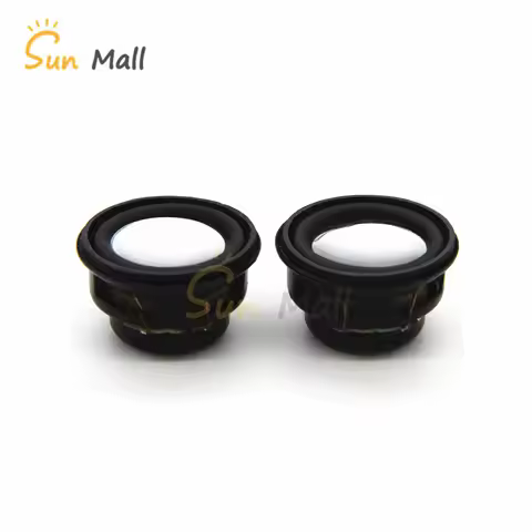 2PCS 27MM Speaker 4 Ohm 3W Bass Multimedia Speaker Small Speaker 4R3W Magnetic Speaker with High Qua