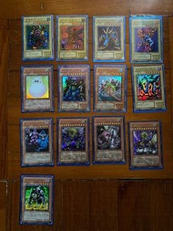 遊戲王初代卡牌 (持續更新）金字/銀字/碎閃/閃/金閃/銀閃及白卡