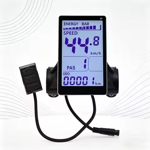 M5 Electric Bike LCD Display Screen 5-pin E-Bike Speedometer Screen Control Panel Electric Scooter B
