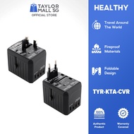 Taylor Mall SG Universal Travel Adapter | USB 3.5A x 3 | Type C | 110-240 VAC | 8.0A | 1920W at 220V