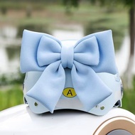 28cm Bowknot Motorcycle Electric Vehicle Decoration Rear Seat Helmet Decoration Three-Wheeled Motorc
