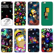 TI5 Among Us Game Phone Case iPhone 5/5s 6/6s For Silicone Soft TPU Cover