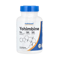 Nutricost Yohimbine HCL 5 mg(30/120/240 Capsules)โยฮิมไบน์ แคปซูล เบิร์นไขมัน ลดน้ำหนัก เพิ่มสมรรภาพ