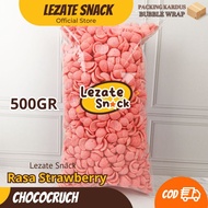 Choco Crunch STRAWBERRY 200gr / Koko Crunch / Coco Crunch Kiloan / Choco Chips Simba / Lezate Snack