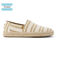 Toms Men Alpargata Rope 2.0 Toffee Beach Stripe