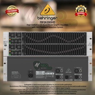 BEHRINGER FBQ6200HD 31-BAND STEREO GRAPHIC EQUALIZER Original Original AND TRUSTED