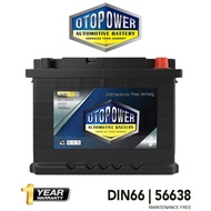 (Ambil Sendiri Di Kilang @ Own Pickup)Otopower DIN66 56638 Maintenance Free Car Battery For Proton X