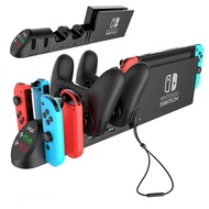 Game Controller Charger for Nintendo Switch OLED Joy Con Joycon Console Charging Dock Controller Stand Gamepad NS PRO Plug-in Accessories