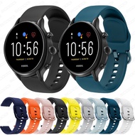 Silicone Strap For Fossil Gen 5 Carlyle / Sport 43mm / Gen 4 Q Explorist HR Smart Watch Sports Bracelet