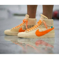 (Socca_Shoes) Nike Blazer x Off White Cream Mirror Ua Quality