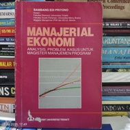 ECONOMIC MANAGERIAL BOOK BAMBANG EDI PRIYONO Original
