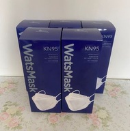 ❤️ WatsMask KN95 3D Filtering Mask 屈臣氏成人立體防護口罩 ( 20.5 x 8cm )