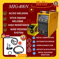 MELLO MIG400N (IGBT) 3PH INVERTER CO2 GAS SHIELD WELDING MACHINE C/W 8M FEEDER,QTB350 3M TORCH & ACC