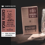 เมล็ดกาแฟ geisha คั่วอ่อน รางวัลที่ 6 ของโลก : Costa Rica Volcan Azul anaerobic natural ขนาด 200 กรั