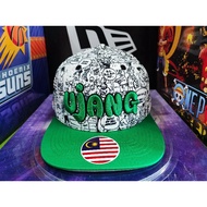 Ready Stok topi Snapback cap hat Ujang premium terbaru