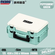 MEBAO，MB-308，กล่อง Luya，กล่องเหยื่อปลอม， กล่องเครื่องมือตกปลาสองชั้น，ชุดตกปลา， กล่องเกียร์ตกปลา