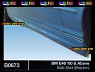 B0673 BM E46 2000-2002 Fiber Side Skirt (Breyton) Body kit Bodykit
