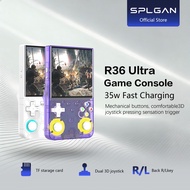 【SPLGAN】R36 Ultra 4-inch open-source IPS handheld game console HD Screen Emulator Game Arcade Video 