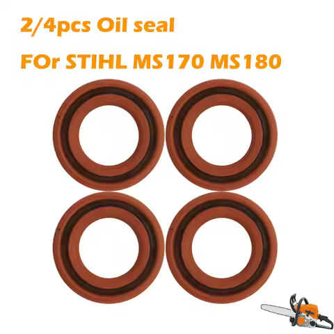 2/4pcs/lot Chainsaw Oil Seal for STIHL MS180 MS170 170 180 Chainsaw Parts Garden Tools