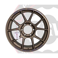 T1 (TC005) 4X4  18X9.5 6X139.7 ET25 SAD BRONZE 9KG FLOW FORMING (1SET)