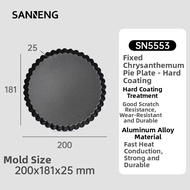 SANNENG | Flexible Base Flower Edge Mold Tart Pizza Bakeware