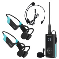 Retekess TT120 Tour Guide System IP68 Underwater Communication System for Swimming Training Surfing 