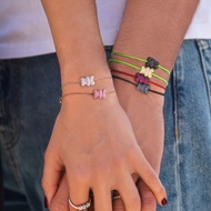 [Limited Yummy Gift Box] APM Monaco Pink Bracelet Pink Fritillary Earrings Set Christmas Gift