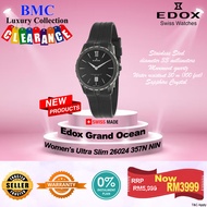 Edox Grand Ocean Ultra Slim Quartz 26024-357N -NIN Ladies watch