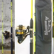 Sea Fishing Set With Fiber Rod Strength 120Lbs Equivalent to 60Kg