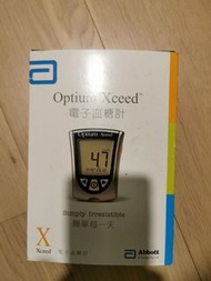 Abbott Optium Xceed 電子血糖計 血糖機