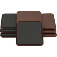new space 8 Pack Furniture Sliders, 4.7 Inch Sliders for Furniture on Carpet for Sliding Heavy Furni