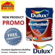 CAT GENTENG DULUX - WEATHERSHIELD ROOF WARNA BEBAS 25L - DULUX-The Paint Spot