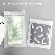 Eco-Friendly Butter Paper Self-Sealing Bags |   Customizable Biodegradable Sulphate Paper Packaging 