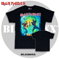 BLAXROXX® | Iron Maiden® | [IRM022] | เสื้อยืดคอกลม แขนสั้น | สกรีนลายคมชัด ไม่หลุดลอก | GILDAN Ultra Cotton