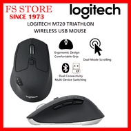 LOGITECH M720 TRIATHLON WIRELESS USB MOUSE (910-004792) BLACK