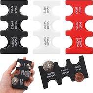Pack of 3 Japanese Yen Coin Holder Japan Coin Tray Boxes Rectangular JPY Coin Dispenser Plastic Coin